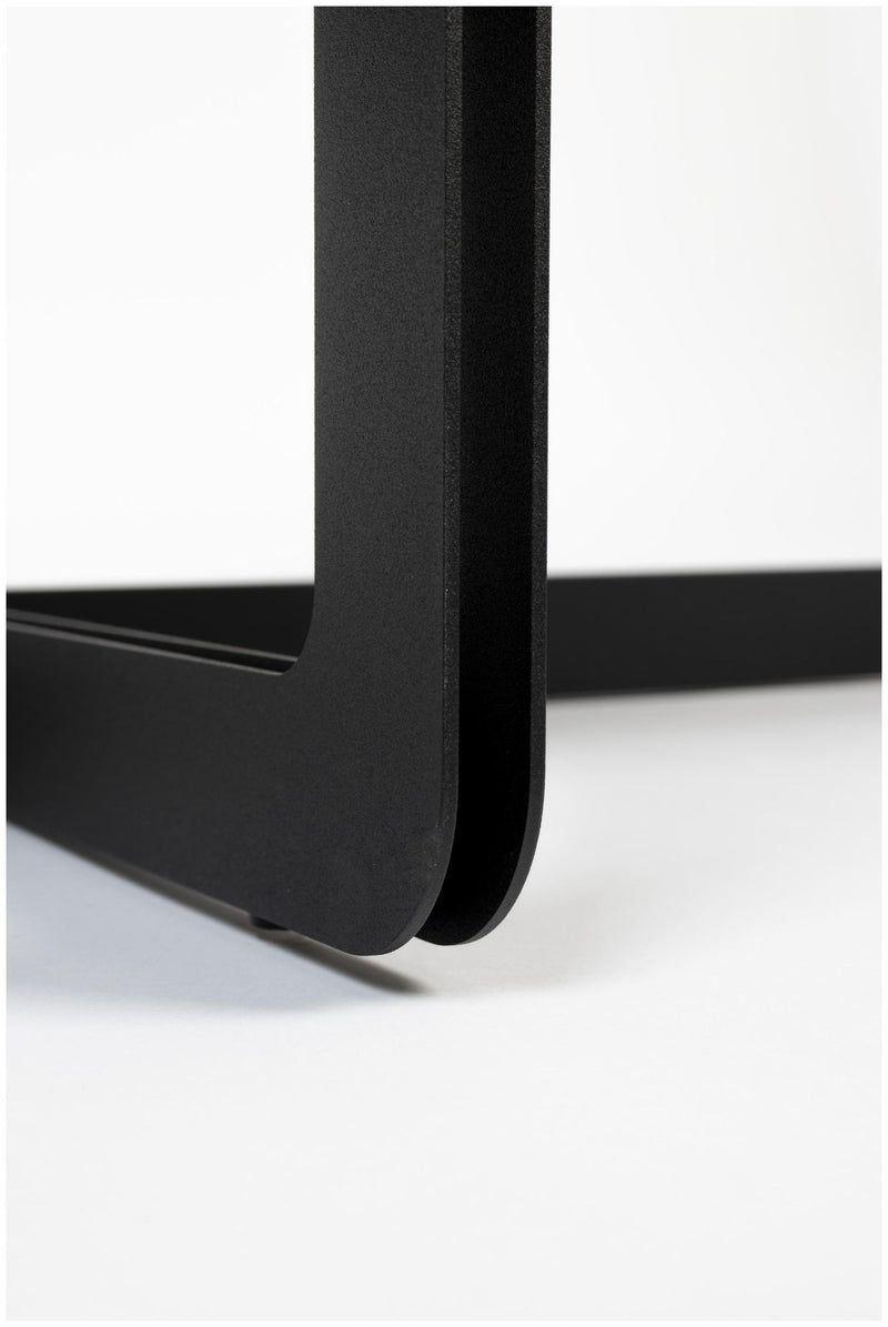 Couchtisch CENTRE RUND Schwarz von Zuiver 68 x 68 cm 