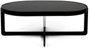 Couchtisch CENTRE OVAL Schwarz von Zuiver 102 x 68 cm 