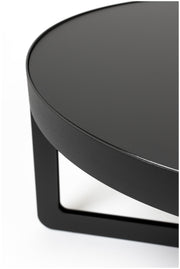 Couchtisch CENTRE OVAL Schwarz von Zuiver 102 x 68 cm 
