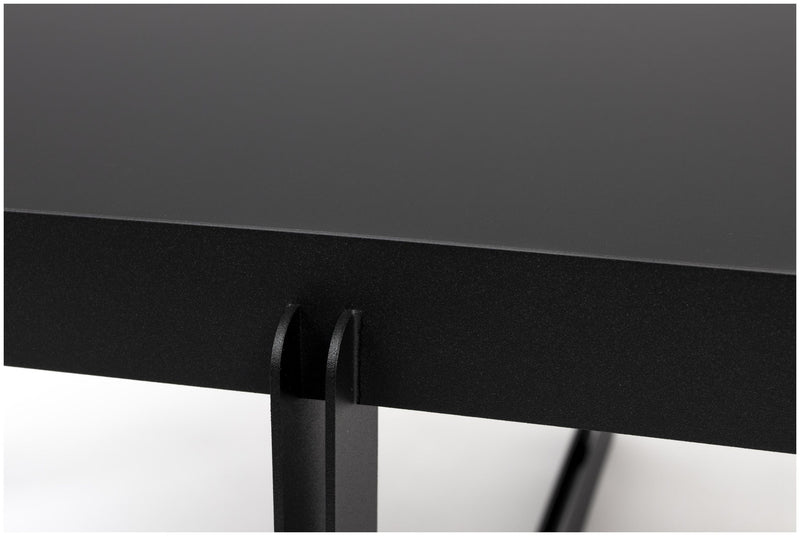 Couchtisch CENTRE OVAL Schwarz von Zuiver 102 x 68 cm 