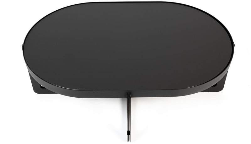 Couchtisch CENTRE OVAL Schwarz von Zuiver 102 x 68 cm 