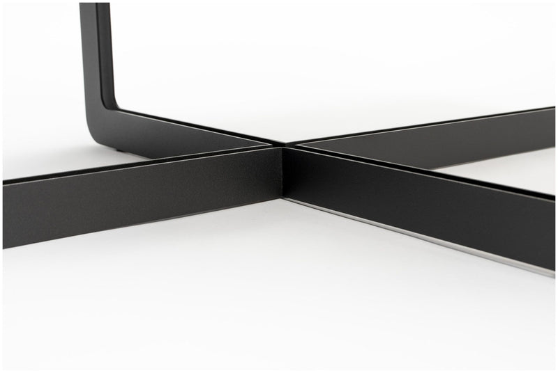 Couchtisch CENTRE OVAL Schwarz von Zuiver 102 x 68 cm 