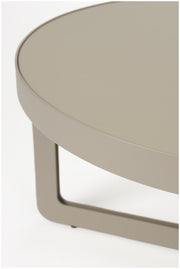 Couchtisch CENTRE OVAL Beige von Zuiver 102 x 68 cm 