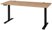 Höhenverstellbarer Schreibtisch SONOS Altesche furniert - 160 x 77 cm