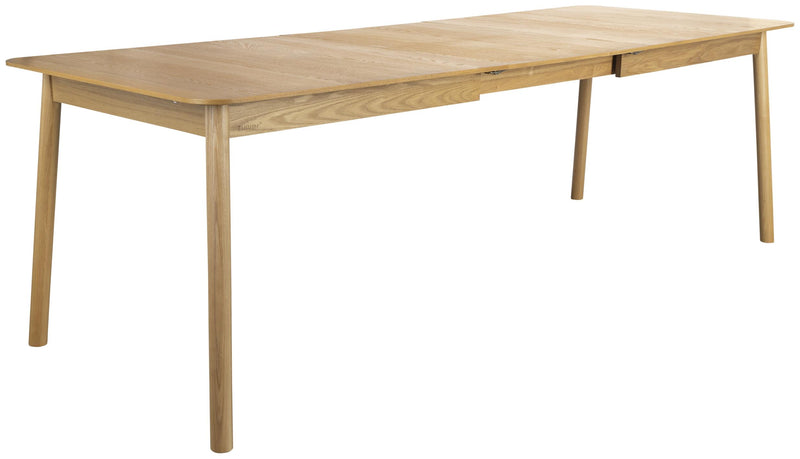 Esstisch GLIMPS von ZUIVER 180 x 90 ausziehbar Eiche furniert