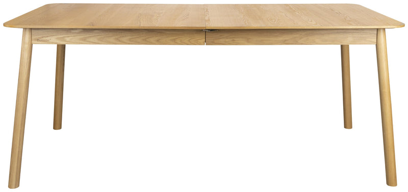 Esstisch GLIMPS von ZUIVER 180 x 90 ausziehbar Eiche furniert