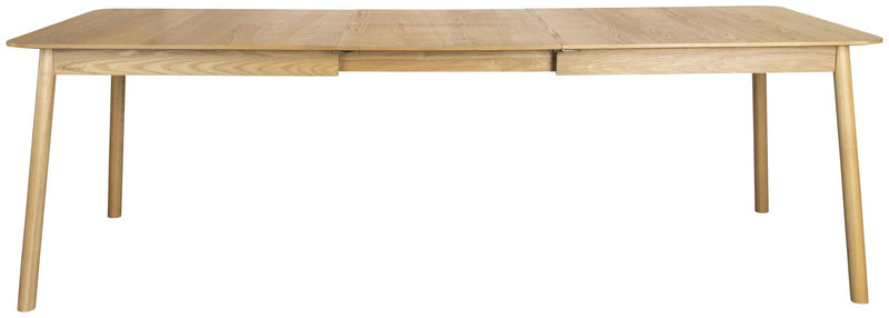 Esstisch GLIMPS von ZUIVER 180 x 90 ausziehbar Eiche furniert