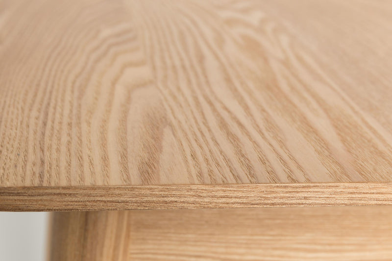 Esstisch GLIMPS von ZUIVER 180 x 90 ausziehbar Eiche furniert