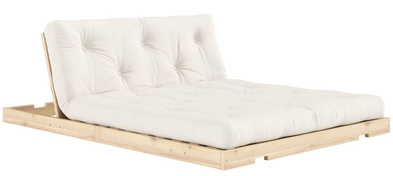 Schlafsofa FLIP Sofa Bett Kiefer massiv unbehandelt Polster Natural Klappcouch von Karup