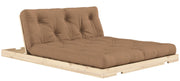 Schlafsofa FLIP Sofa Bett Kiefer massiv unbehandelt Polster Mocca Klappcouch von Karup