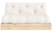 Schlafsofa FLIP Sofa Bett Kiefer massiv unbehandelt Polster Natural Klappcouch von Karup