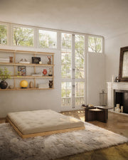 Schlafsofa FLIP Sofa Bett Kiefer massiv unbehandelt Klappcouch von Karup Milieu