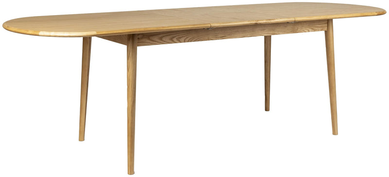 Esstisch TWIST OVAL von ZUIVER 180 x 90 ausziehbar Eiche furniert