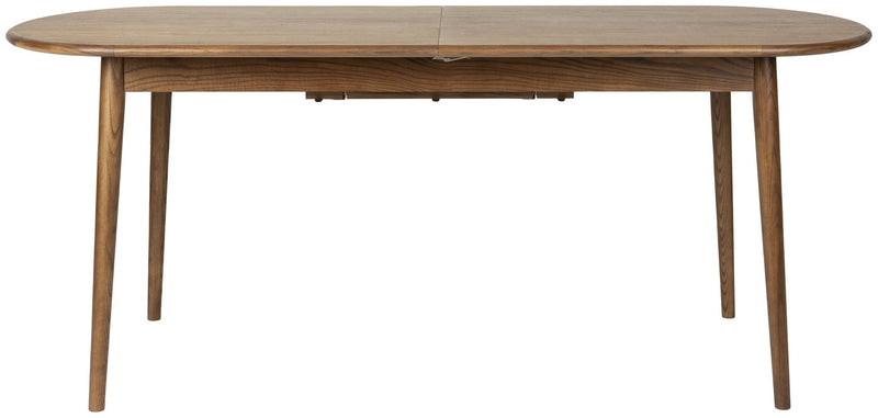 Esstisch TWIST OVAL von ZUIVER 180 x 90 ausziehbar Walnuss furniert