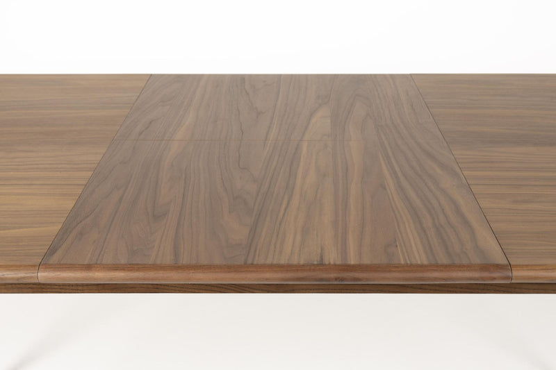 Esstisch TWIST OVAL von ZUIVER 180 x 90 ausziehbar Walnuss furniert