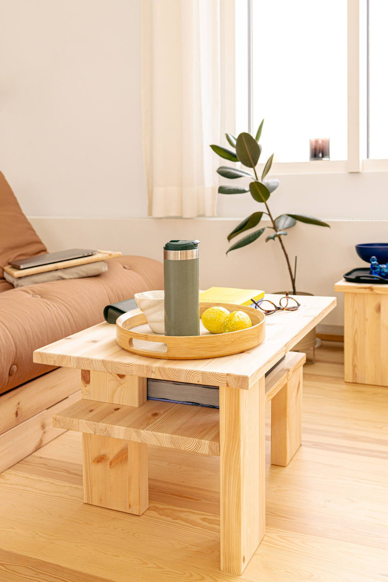Couchtisch JAPAN Coffee Table Wohnzimmertisch Kiefer massiv von Karup
