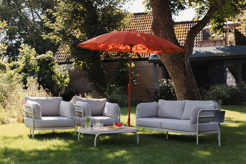 Garten Sitzgruppe VISTA von Zuiver Gartensofa Lounge Set 3-tlg