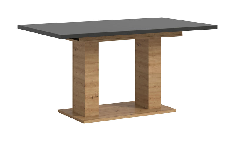 Esstisch ausziehbar Artisan Grau 150-190cm modern stabil elegant