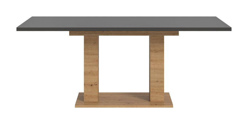 Esstisch ausziehbar Artisan Grau 150-190cm modern stabil elegant