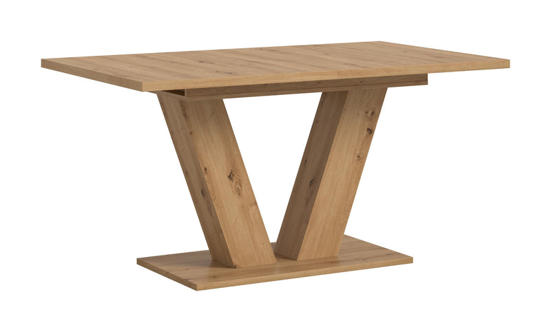 Esstisch ausziehbar Artisan Nachbildung 150-190x76x90 cm V-Fußgestell