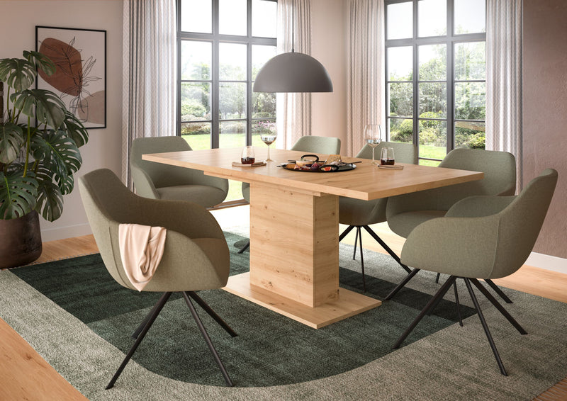 Esstisch ausziehbar Artisan Nachbildung 150-190x76x90 cm