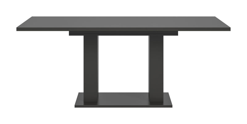 Esstisch Motion ausziehbar Grau Nachbildung 150-190cm modern