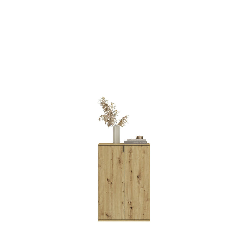 Dielenkommode Artisan Eiche Nachbildung, 152x99x34 cm, elegant