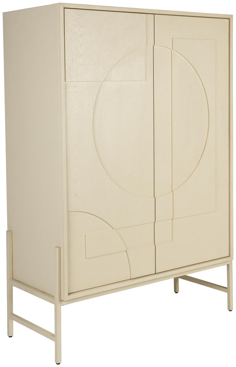 ZUIVER Schrank Faces aus Eiche – Design-Highlight mit 3D-Front
