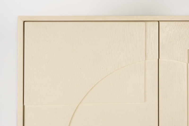 ZUIVER Schrank Faces aus Eiche – Design-Highlight mit 3D-Front