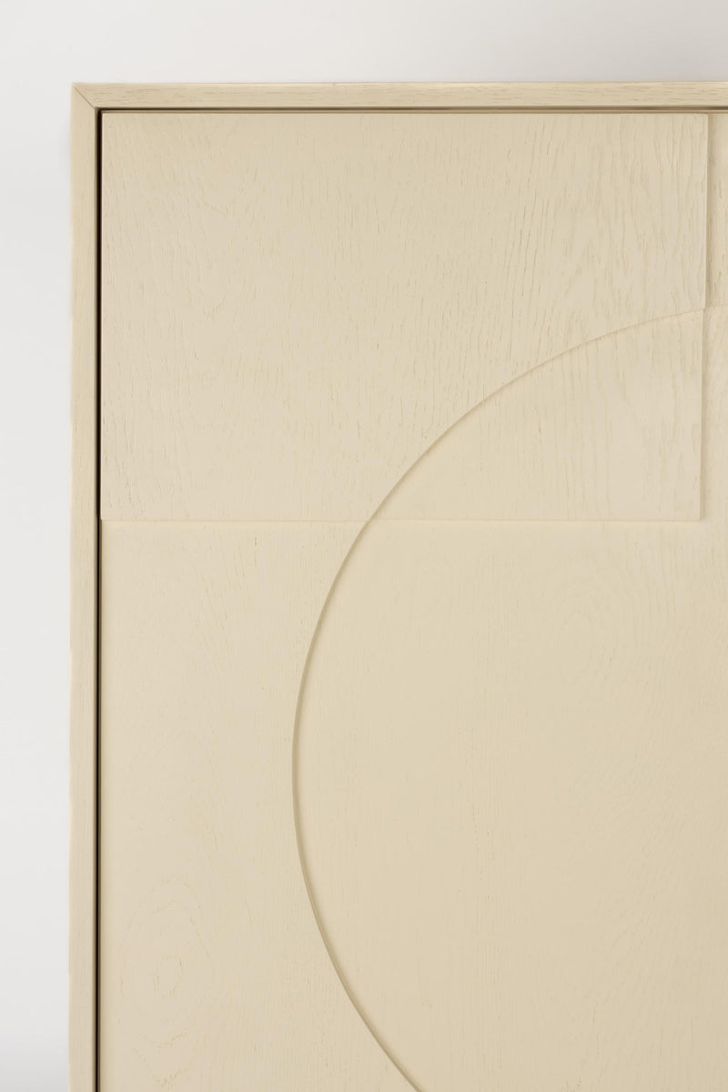 ZUIVER Schrank Faces aus Eiche – Design-Highlight mit 3D-Front