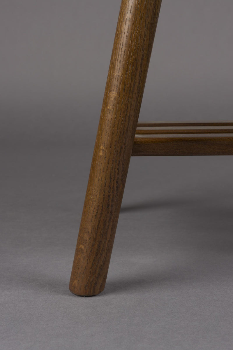 Sitzbank Kintaro Walnuss | Japandi-Design & Seilgeflecht