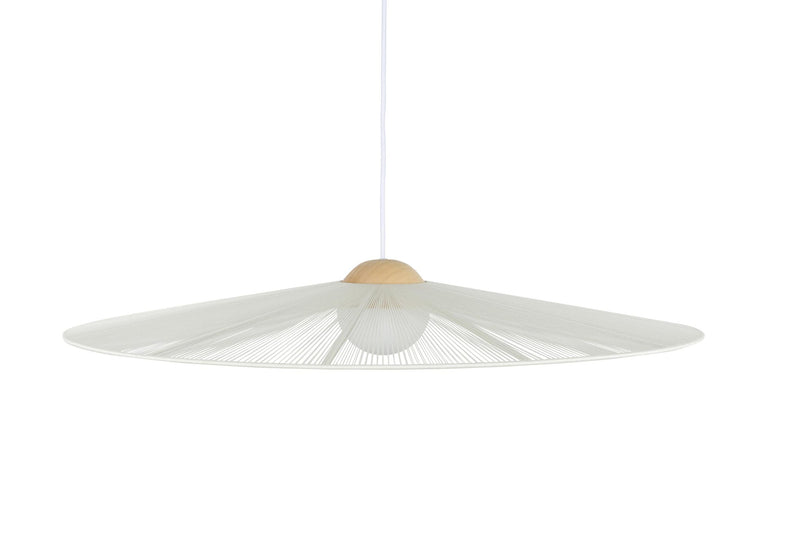 Zuiver Hängelampe Belle L Beige | Design-Leuchte mit Seil-Schirm