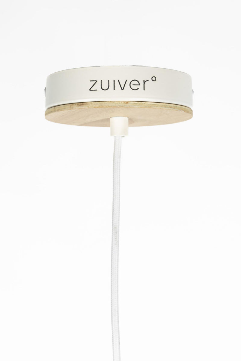 Zuiver Hängelampe Belle L Beige | Design-Leuchte mit Seil-Schirm