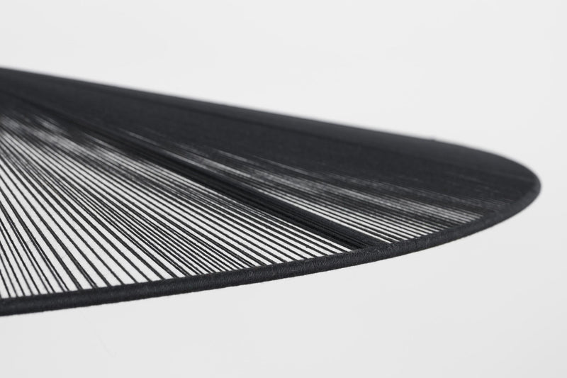 Hängelampe Belle L Schwarz | Elegantes Seil-Design von Zuiver
