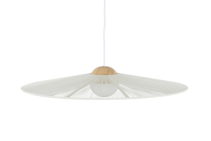 Zuiver Hängelampe Belle S Beige | Design-Leuchte mit Seil-Schirm