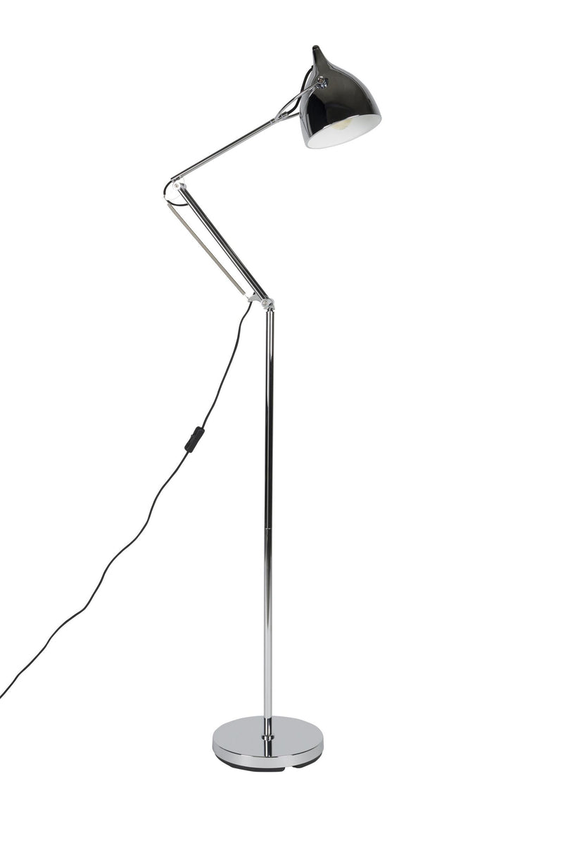 Zuiver Stehlampe Reader | Design-Klassiker in Chrom-Optik