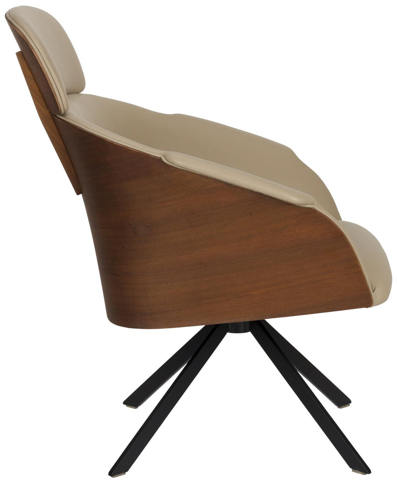 Lounge Sessel Frie | Design-Klassiker von Zuiver in Beige