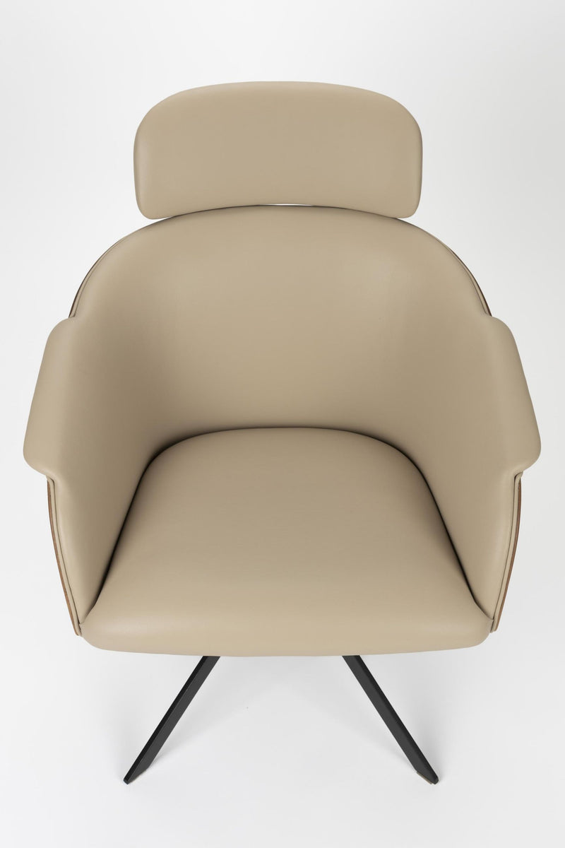 Lounge Sessel Frie | Design-Klassiker von Zuiver in Beige