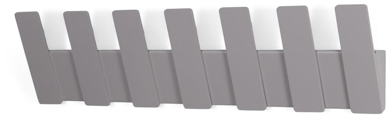 ANGLE 7 Wandgarderobe Hakenleiste, Minimalistischer Stahl, von Spinder