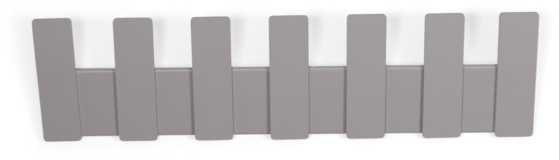 ANGLE 7 Wandgarderobe Hakenleiste, Minimalistischer Stahl, von Spinder