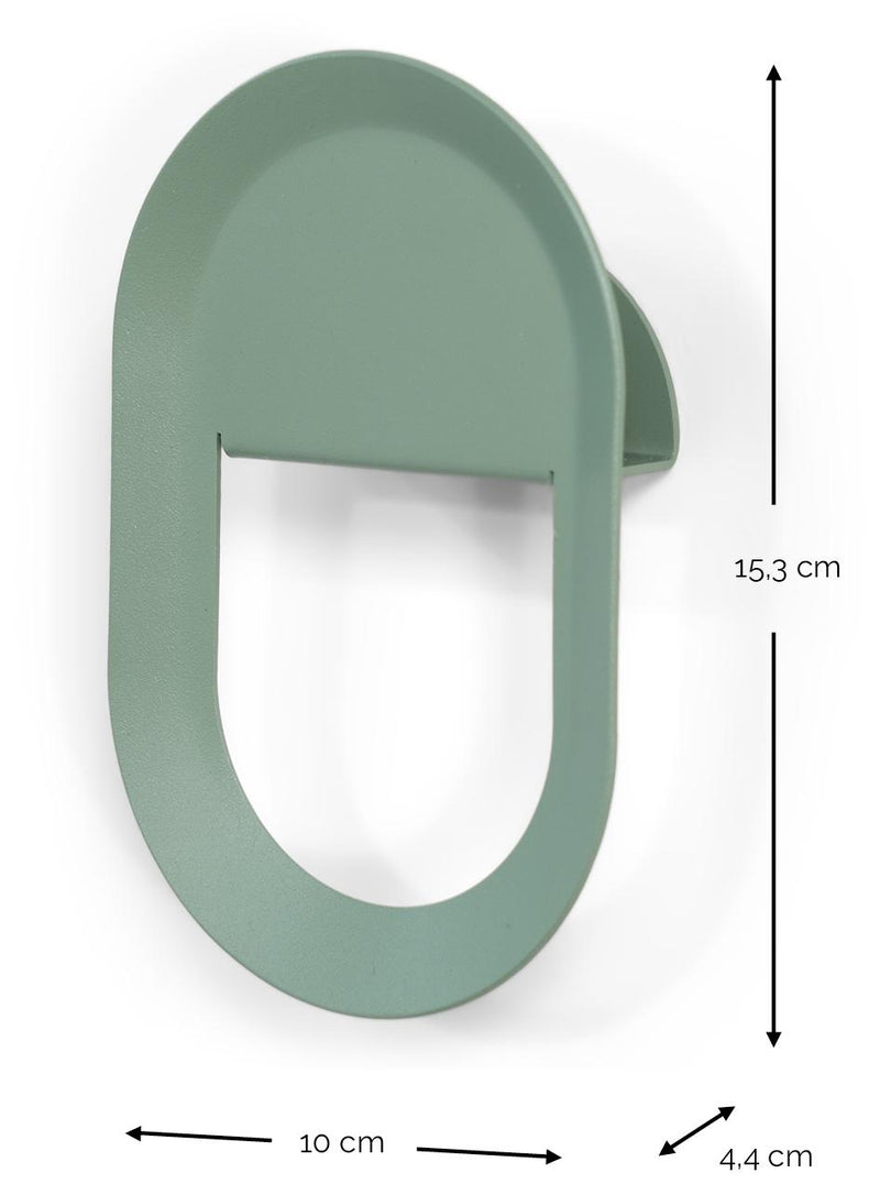 Design Garderobenhaken COUCOU Wandhaken Kleiderhaken Stahl Spinder