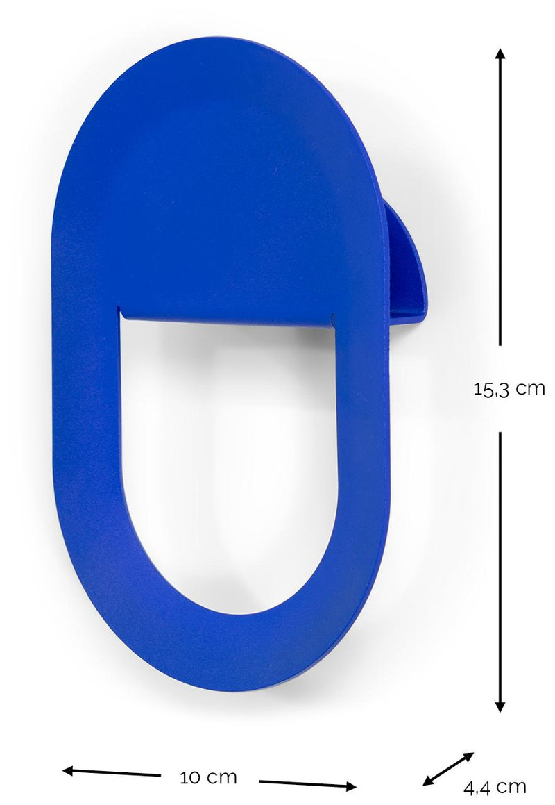 Design Garderobenhaken COUCOU Wandhaken Kleiderhaken Stahl Spinder