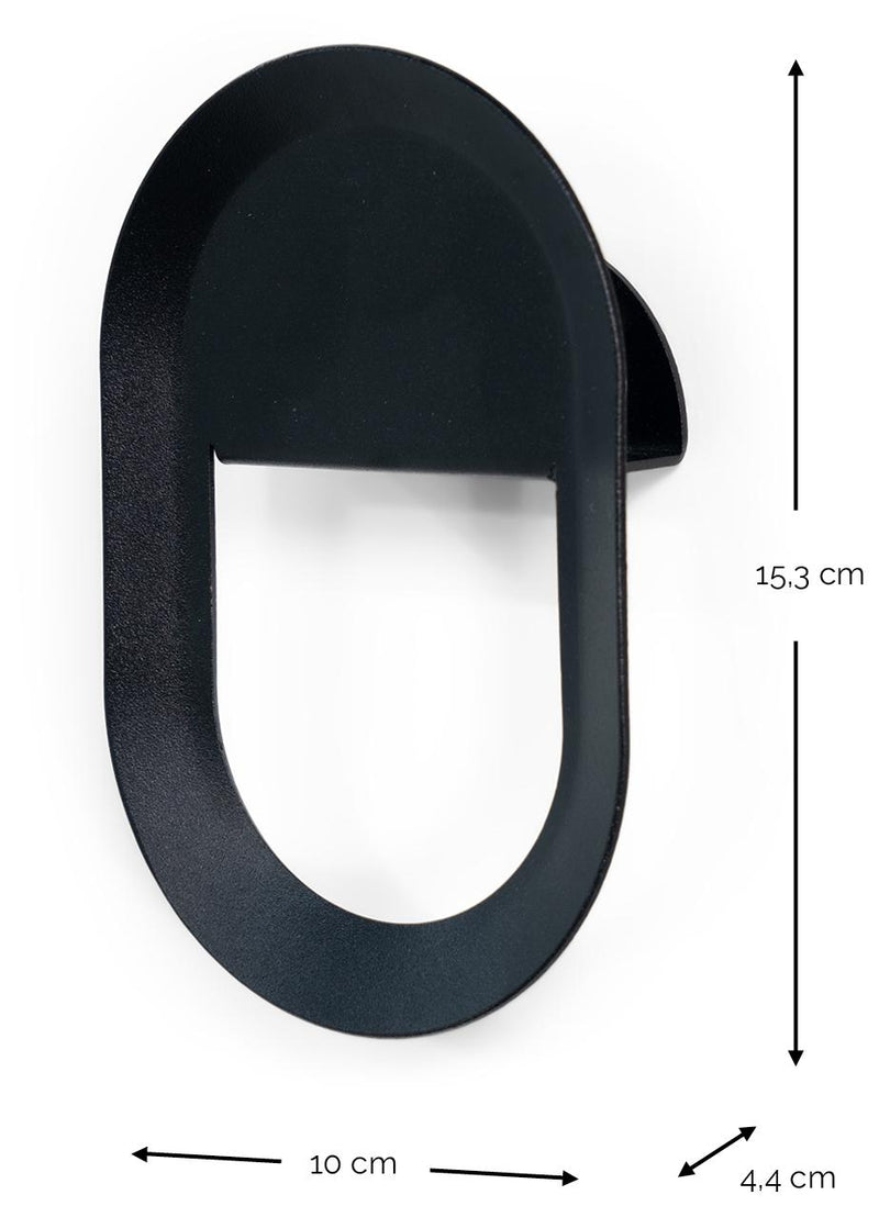 Design Garderobenhaken COUCOU Wandhaken Kleiderhaken Stahl Spinder