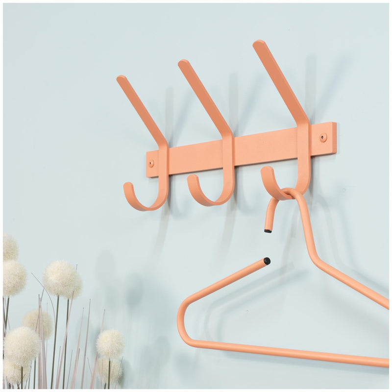 Spinder DEXTER 3 Stahl Wandgarderobe, Minimalistisch & Modern