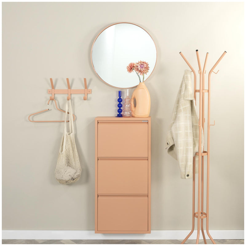 Spinder DEXTER 3 Stahl Wandgarderobe, Minimalistisch & Modern
