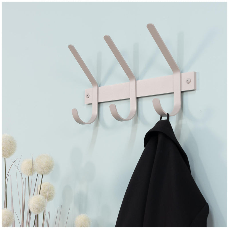 Spinder DEXTER 3 Stahl Wandgarderobe, Minimalistisch & Modern