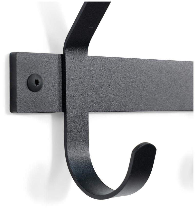 Spinder DEXTER 3 Stahl Wandgarderobe, Minimalistisch & Modern