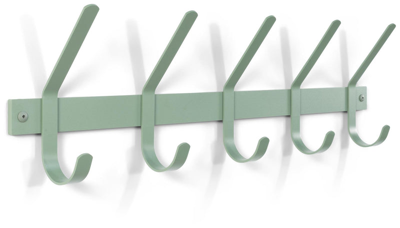 Wandgarderobe DEXTER 5 Stahl Minimalistisch viele Farben von Spinder