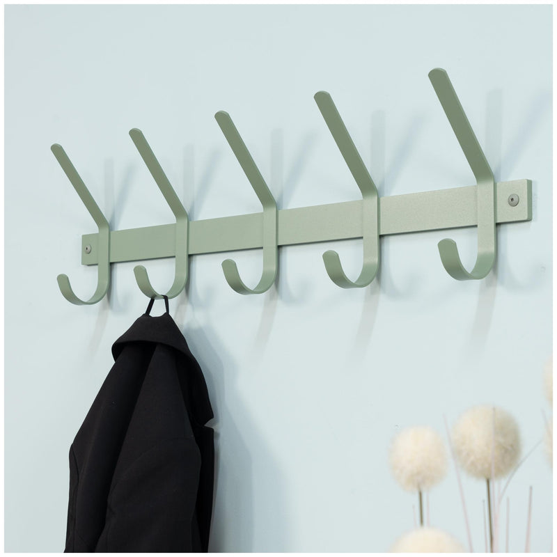 Wandgarderobe DEXTER 5 Stahl Minimalistisch viele Farben von Spinder