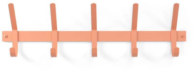 Wandgarderobe DEXTER 5 Stahl Minimalistisch viele Farben von Spinder